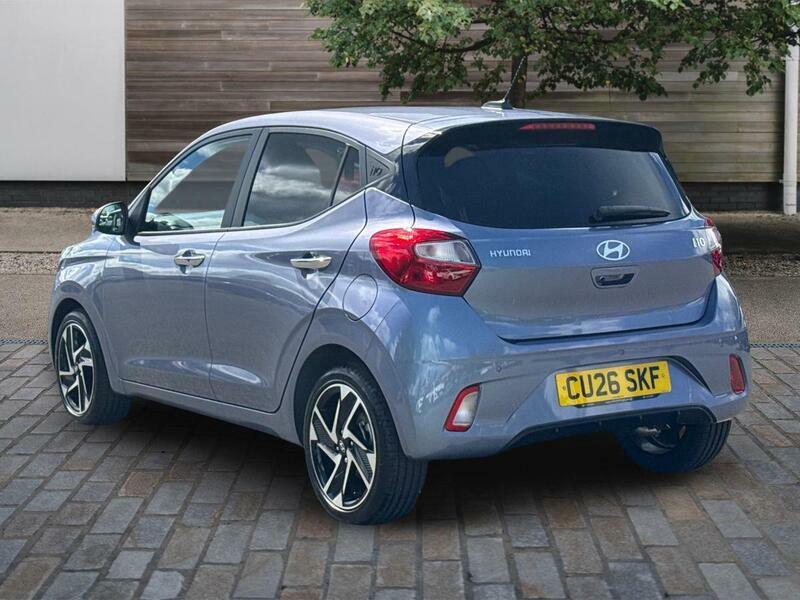 Hyundai I10 I10 1.2 Premium Hatchback Euro 6 Blue #3