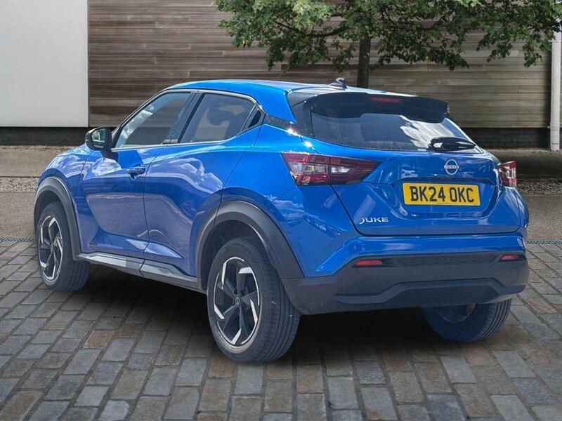 Nissan Juke 1.0 Dig-t N-connecta Suv Euro 6 BK24OKC Blue #3