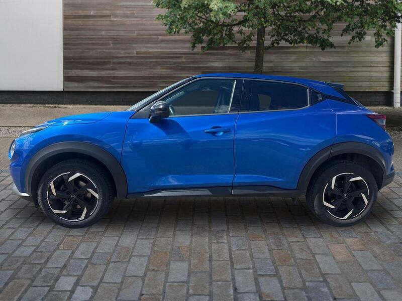 Nissan Juke 1.0 Dig-t N-connecta Suv Euro 6 BK24OKC Blue #6