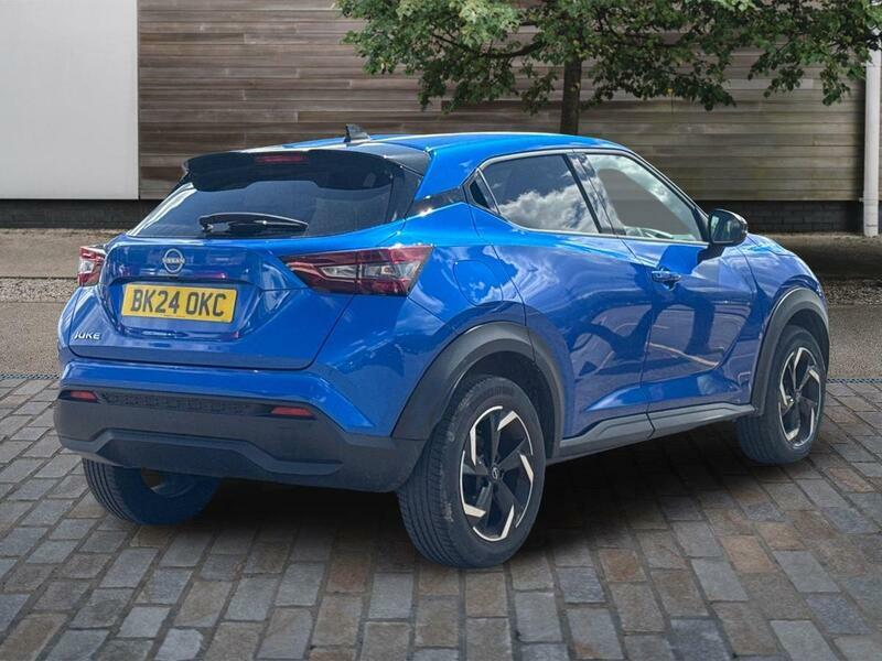 Nissan Juke 1.0 Dig-t N-connecta Suv Euro 6 BK24OKC Blue #5