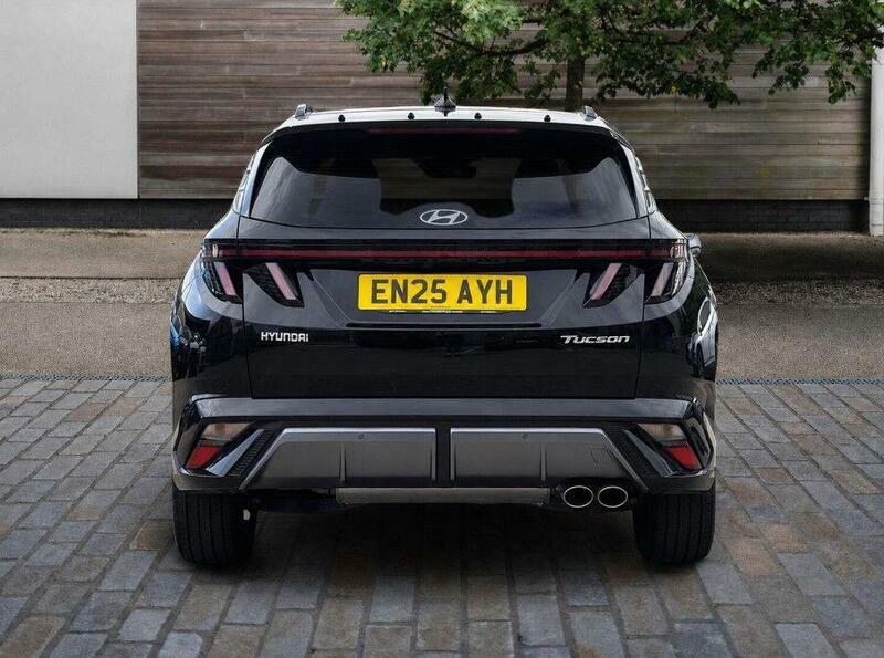 Hyundai Tucson 1.6 T-gdi N Line S Suv Euro 6 S EN25AYH Black #6