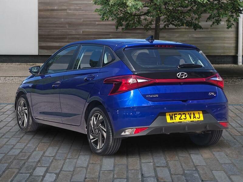 Hyundai I20 1.0 T-gdi Mhev Se Connect Hatchback Hyb WF23VAJ Blue #3