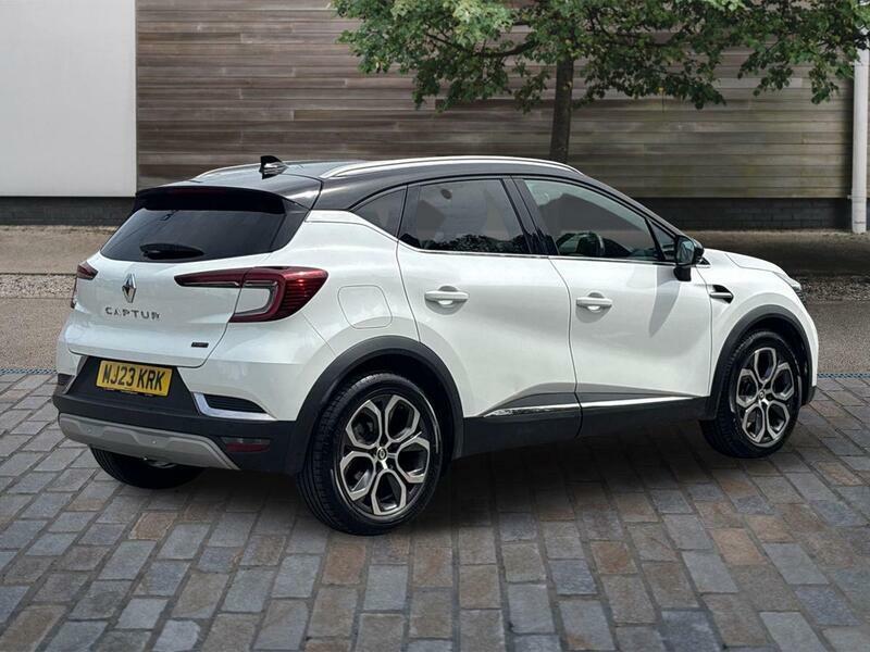 Renault Captur 1.6 E-tech Techno Suv Hybrid Euro MJ23KRK White #5
