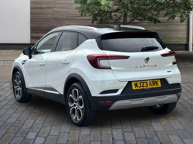 Renault Captur 1.6 E-tech Techno Suv Hybrid Euro MJ23KRK White #3