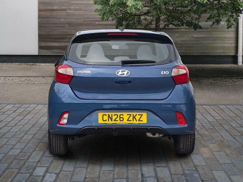 Hyundai I10 1.0 Advance Hatchback Euro 6 Ss CN26ZKZ Blue #4