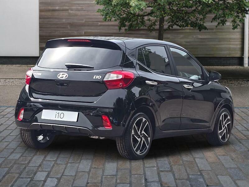 Hyundai I10 1.2 Premium Hatchback Euro 6 Ss CK26XRU Black #5