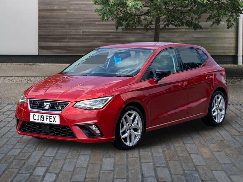 Seat Ibiza 1.0 Mpi Fr Hatchback Euro 6 Ss CJ19FEX Red #3