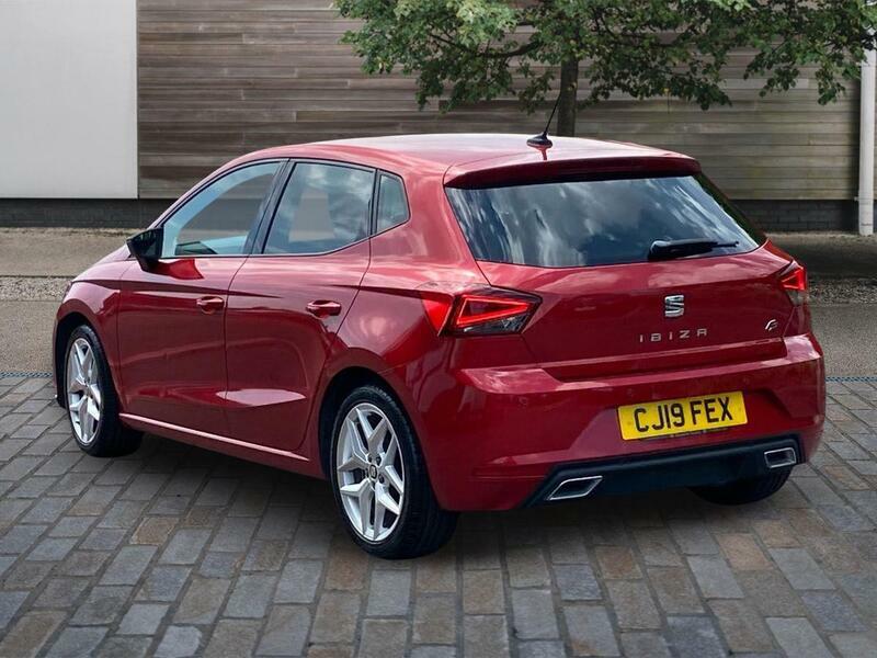 Seat Ibiza 1.0 Mpi Fr Hatchback Euro 6 Ss CJ19FEX Red #5