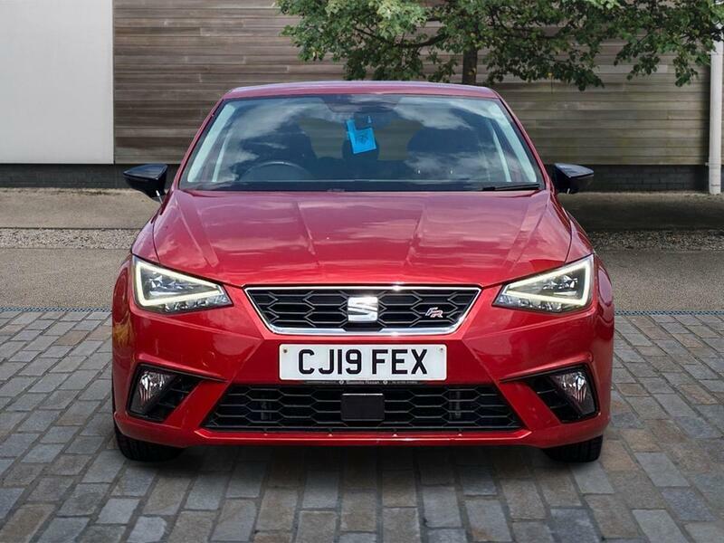 Seat Ibiza 1.0 Mpi Fr Hatchback Euro 6 Ss CJ19FEX Red #2