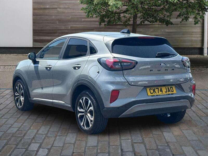Ford Puma 1.0T Ecoboost Mhev Titanium Suv Hybrid CK74JAO Silver #3