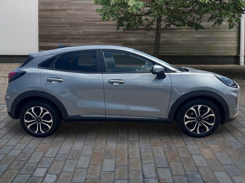 Ford Puma 1.0T Ecoboost Mhev Titanium Suv Hybrid CK74JAO Silver #2