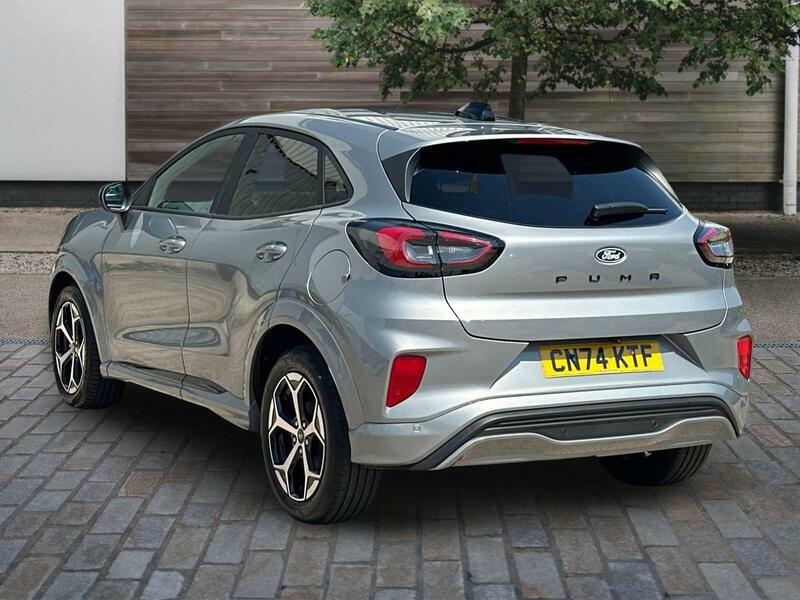 Ford Puma 1.0T Ecoboost Mhev St-line Suv Hybrid D CN74KTF Silver #3
