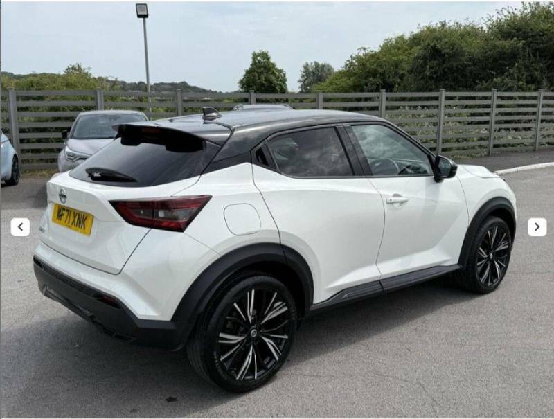 Nissan Juke Tekna Dig-t S-a - 2021 71 WF71XNK White #5