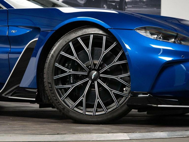 Aston Martin Vantage 5.2 V12 Biturbo Roadster Euro 6 Ss Blue #4