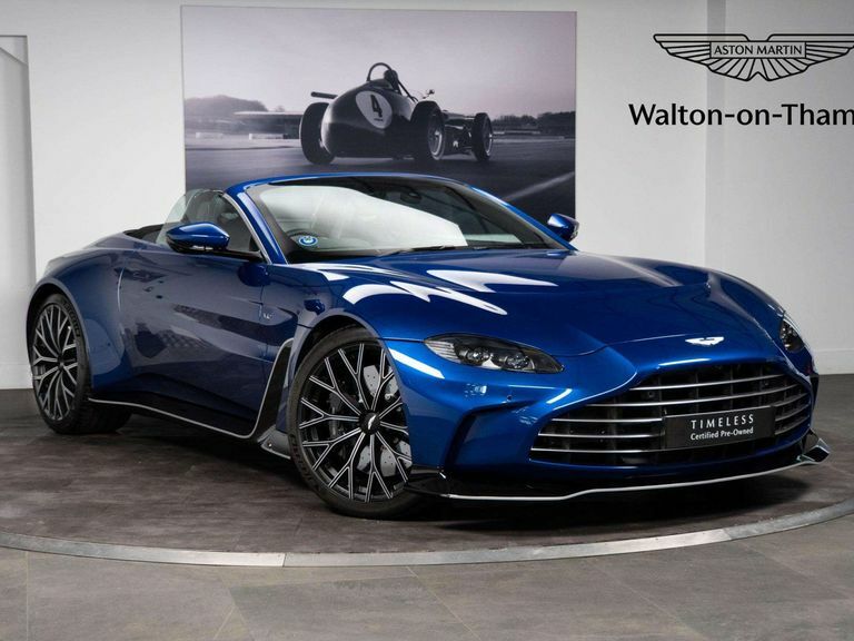 Aston Martin Vantage 5.2 V12 Biturbo Roadster Euro 6 Ss Blue