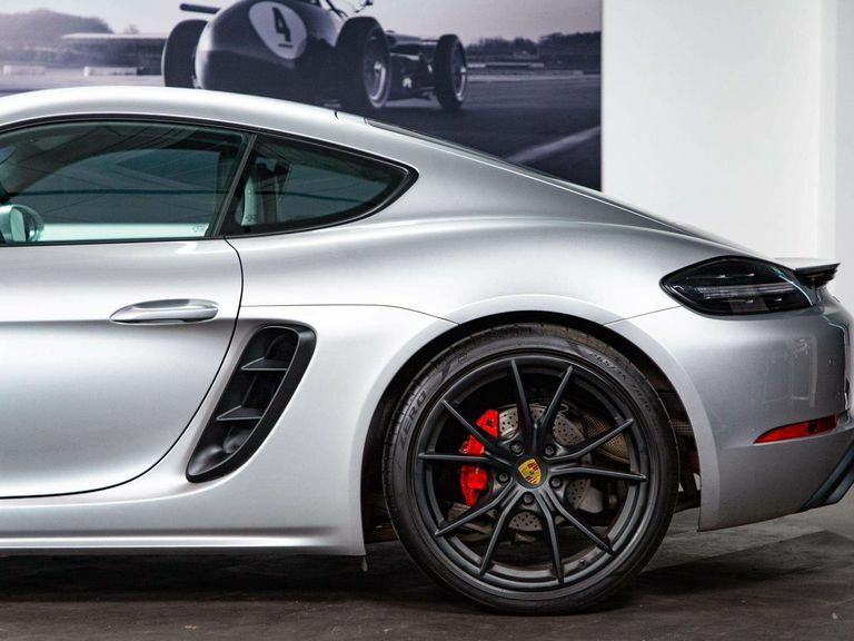 Porsche 718 Coupe Blue #36