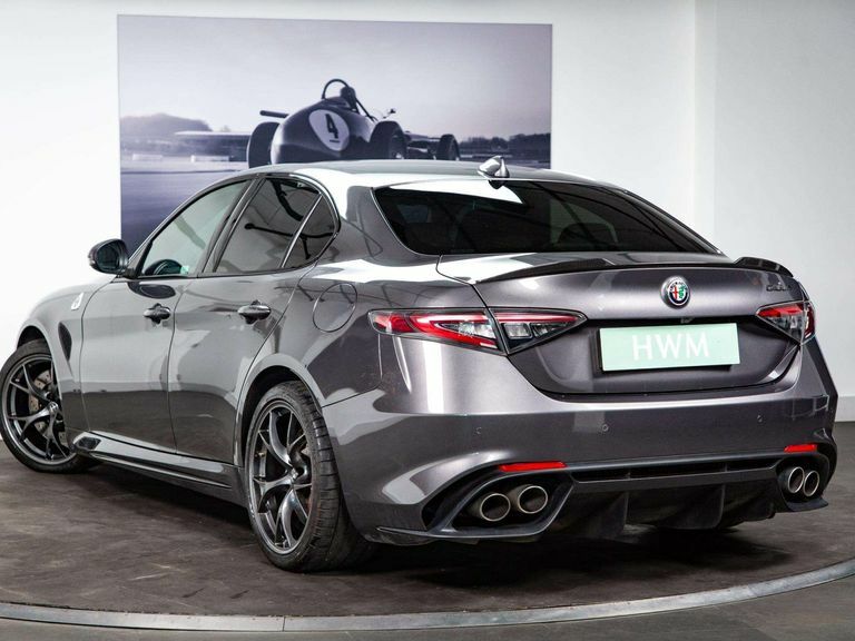 Alfa Romeo Giulia 2.9 V6 Bi-turbo Quadrifoglio Saloon Gpf Grey #2