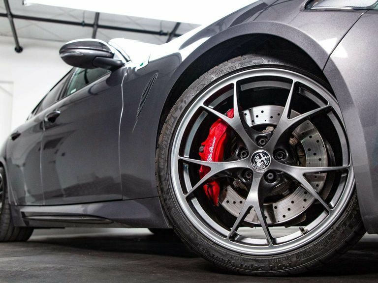 Alfa Romeo Giulia 2.9 V6 Bi-turbo Quadrifoglio Saloon Gpf Grey #4