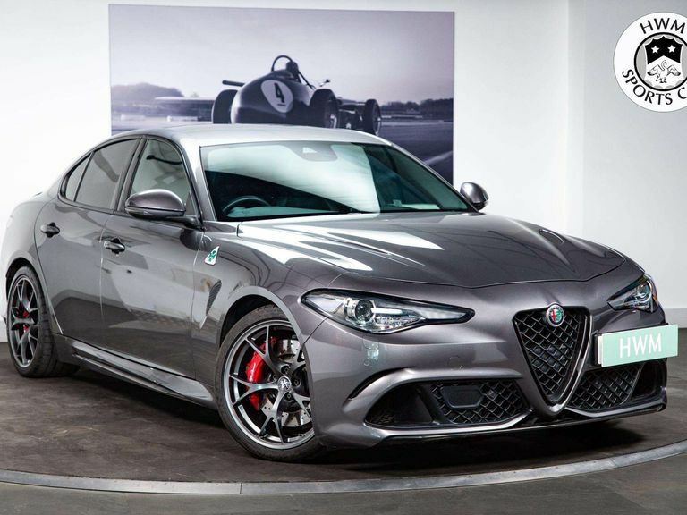 Alfa Romeo Giulia 2.9 V6 Bi-turbo Quadrifoglio Saloon Gpf Grey