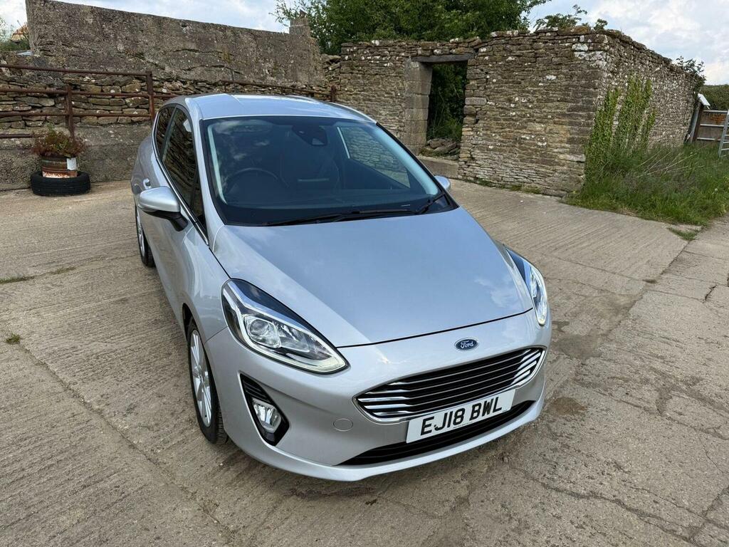 Ford Fiesta Hatchback 1.0T Ecoboost Titanium Euro 6 Ss EJ18BWL Silver #6