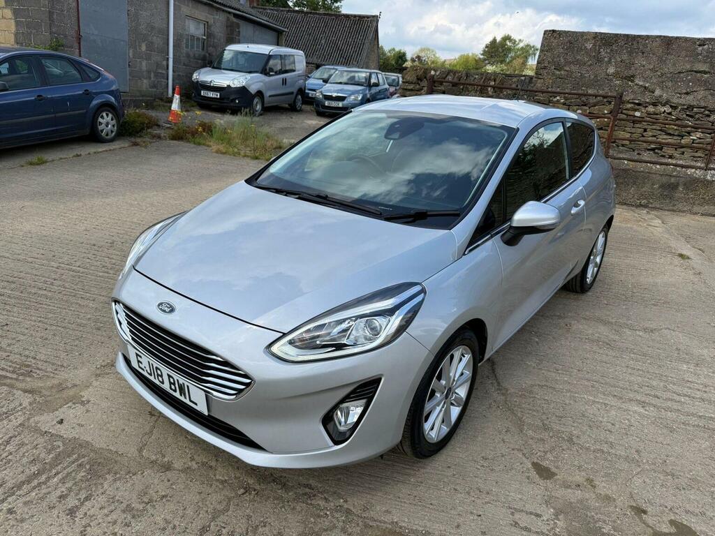 Ford Fiesta Hatchback 1.0T Ecoboost Titanium Euro 6 Ss EJ18BWL Silver #3
