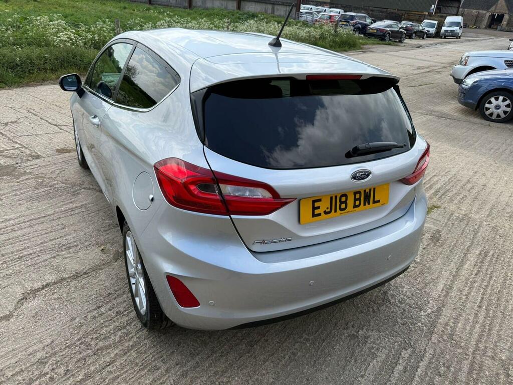 Ford Fiesta Hatchback 1.0T Ecoboost Titanium Euro 6 Ss EJ18BWL Silver #4