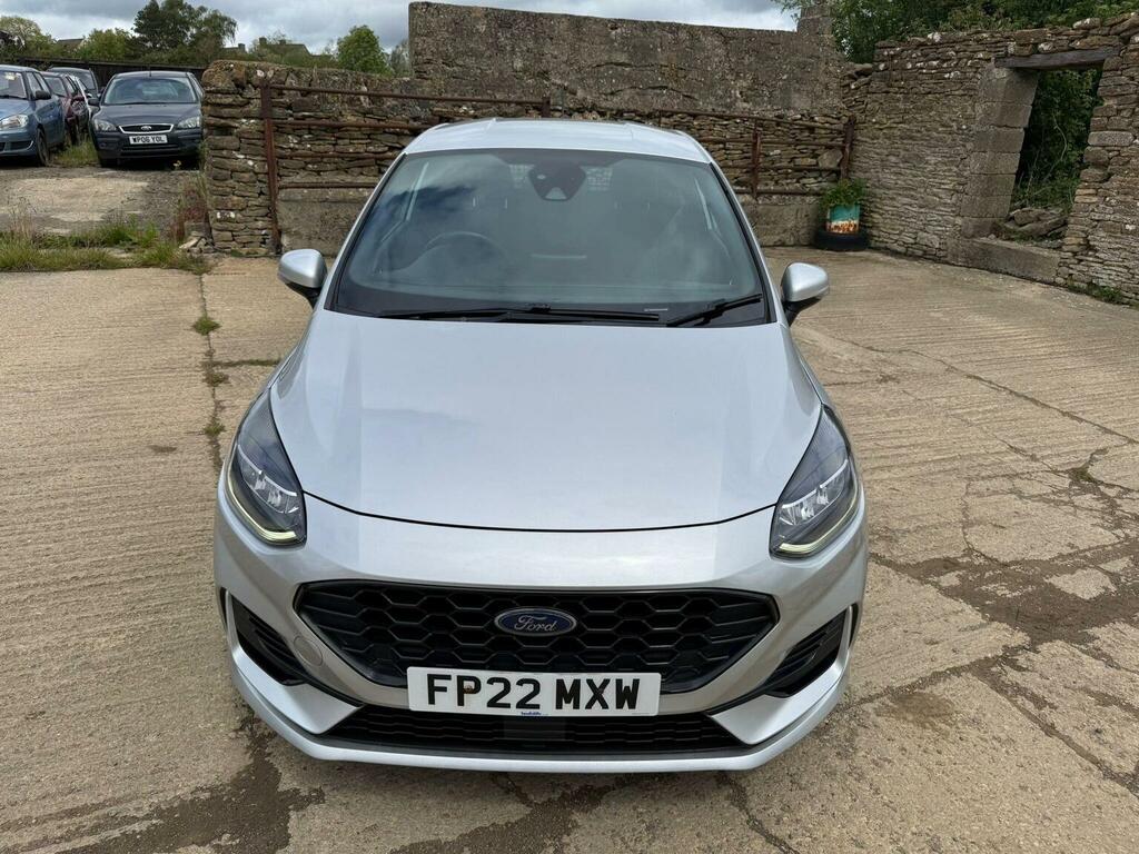 Ford Fiesta Car Derived Van 1.0T Ecoboost Mhev Sport Euro 6 S FP22MXW Silver #2