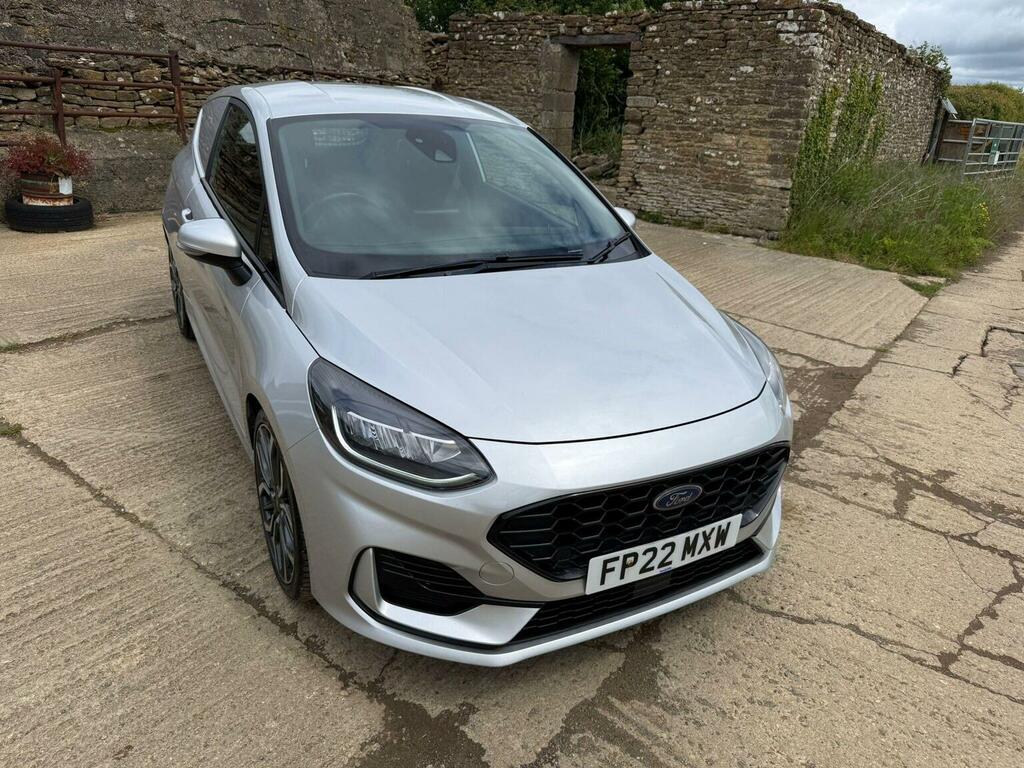 Ford Fiesta Car Derived Van 1.0T Ecoboost Mhev Sport Euro 6 S FP22MXW Silver #6