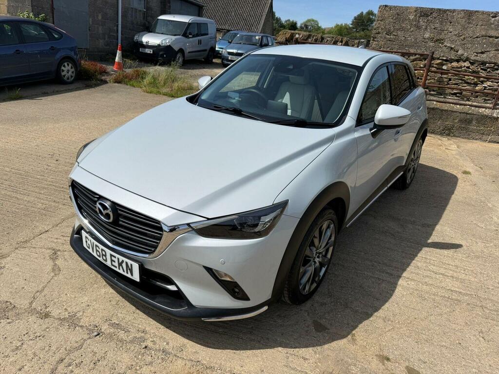 Mazda CX-3 Suv 2.0 Skyactiv-g Sport Nav Euro 6 Ss GV68EKN Silver #4