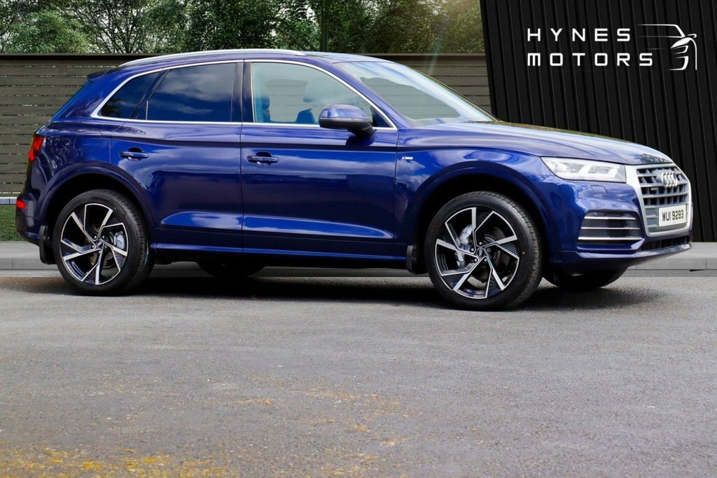 Audi Q5 2L S Line WUI9283 Blue #3