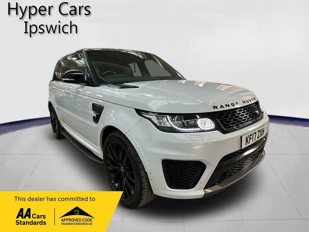 Land Rover Range Rover Sport Suv 5.0 V8 Svr 4Wd Euro 6 Ss 201717 White