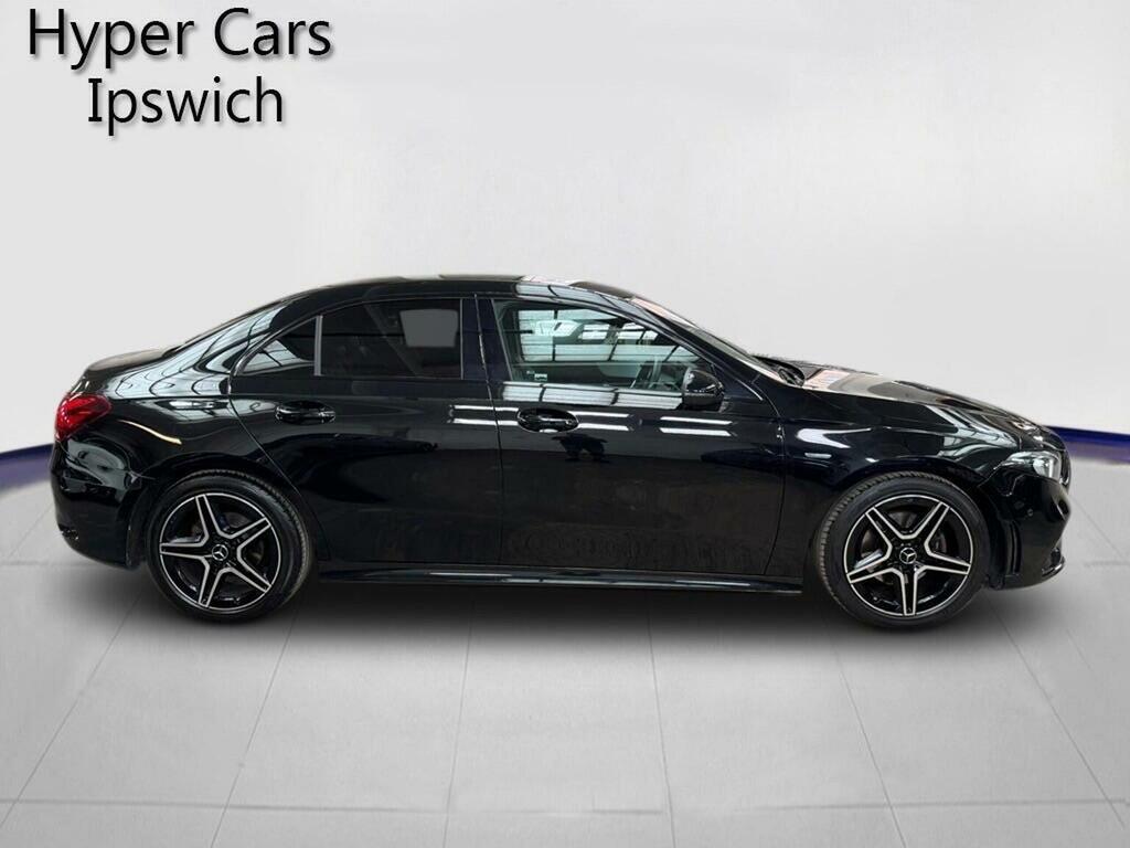 Mercedes-Benz A Class Saloon 1.3 A180 Amg Line Edition Executive 7G-dc LP22JBV Black #6
