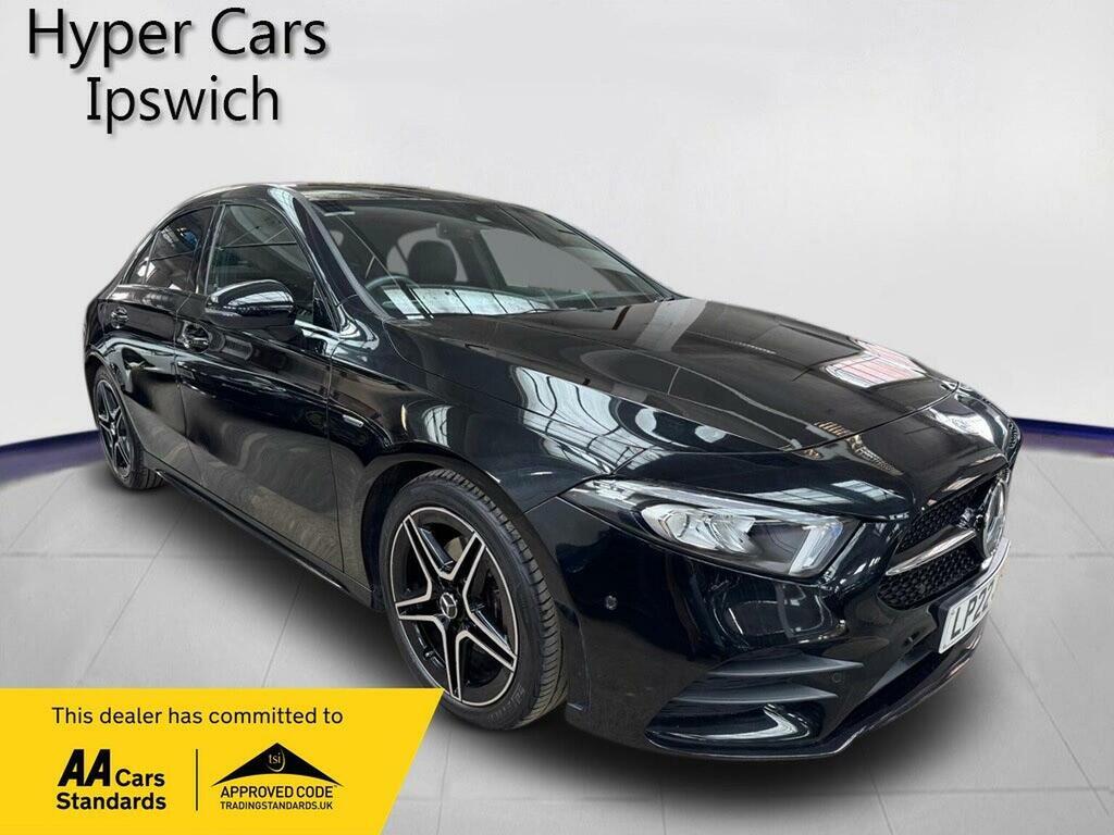 Mercedes-Benz A Class Saloon 1.3 A180 Amg Line Edition Executive 7G-dc Black