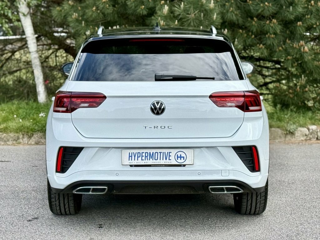 Volkswagen T-Roc 1.5L R-line White #4