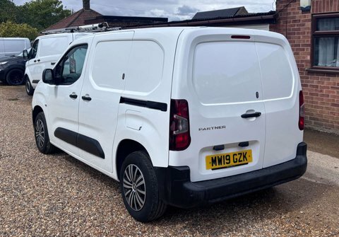 Peugeot Partner 1.6 Partner Professional MW19GZK White #5