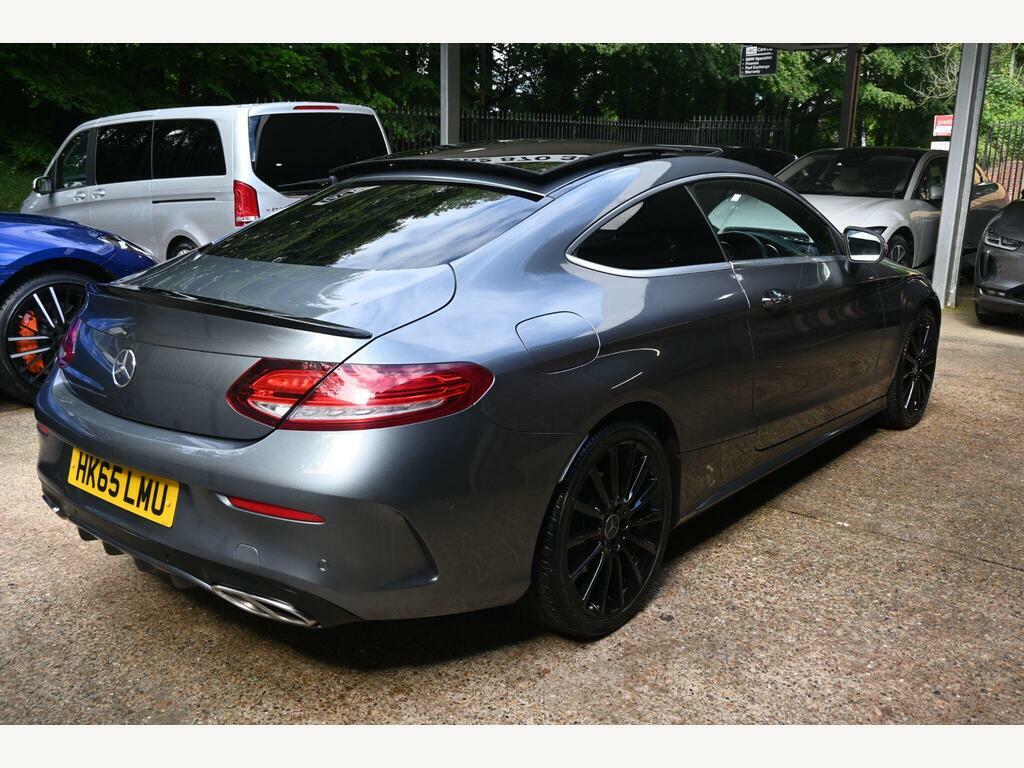 Mercedes-Benz C Class 2.0 C200 Amg Line Premium Coupe HK65LMU Grey #5
