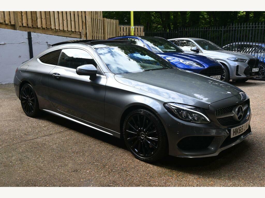 Mercedes-Benz C Class 2.0 C200 Amg Line Premium Coupe HK65LMU Grey #4