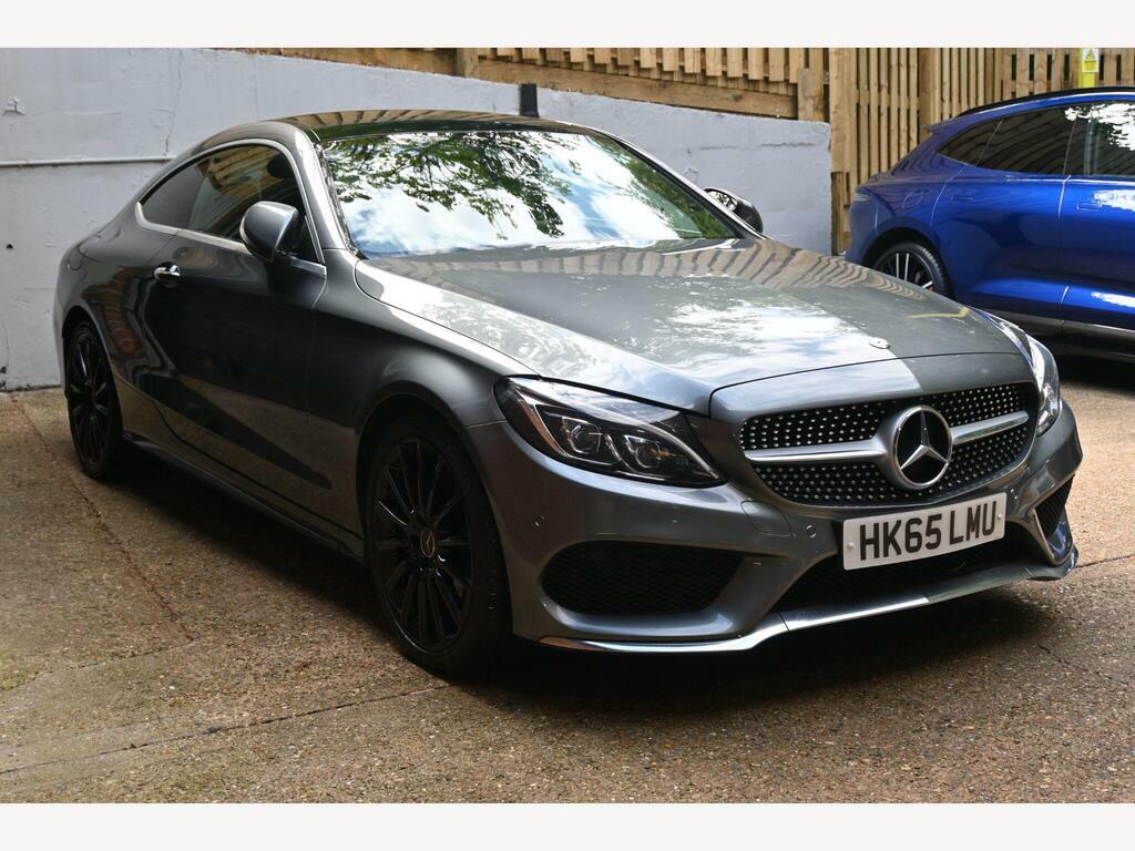 Mercedes-Benz C Class 2.0 C200 Amg Line Premium Coupe HK65LMU Grey #3