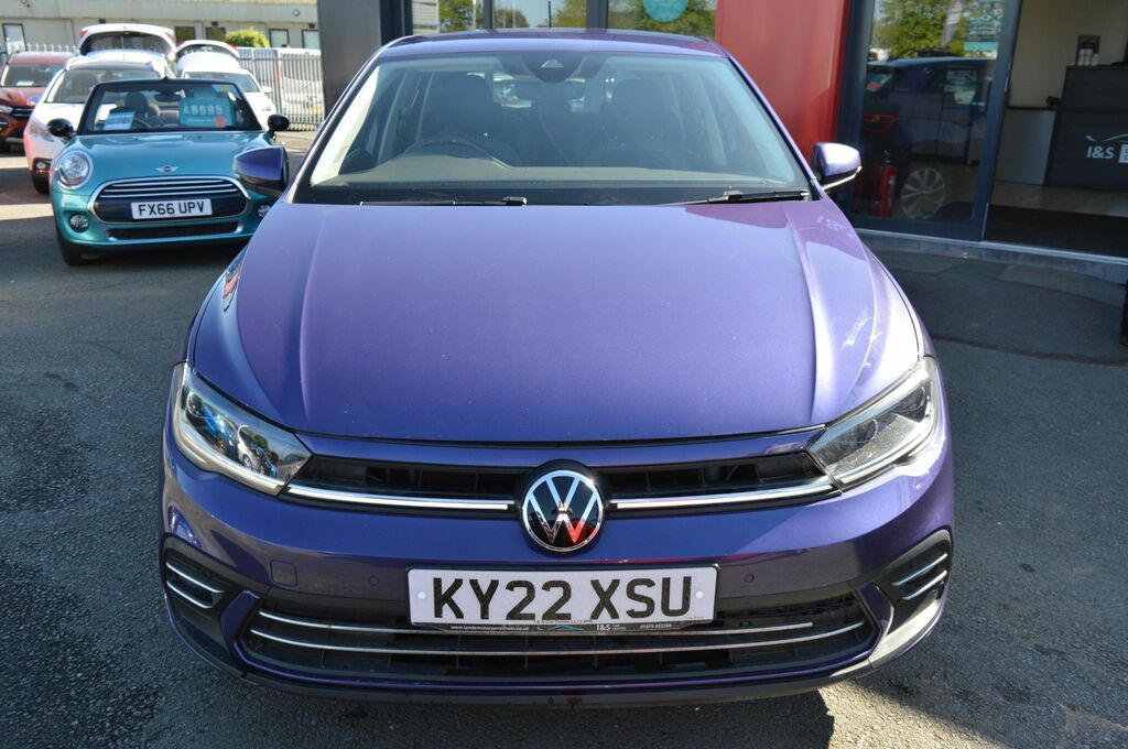 Volkswagen Polo Tsi Style Hatchback KY22XSU Purple #4