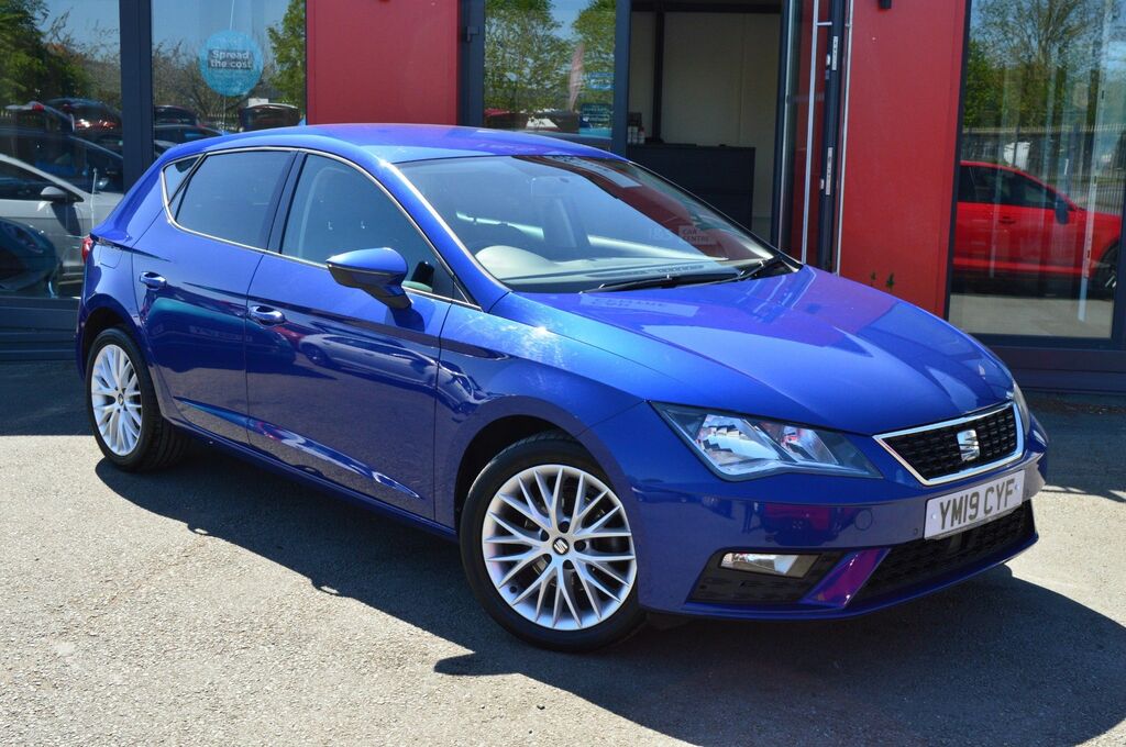 Seat Leon Tdi Se Dynamic Hatchback YM19CYF Blue #2