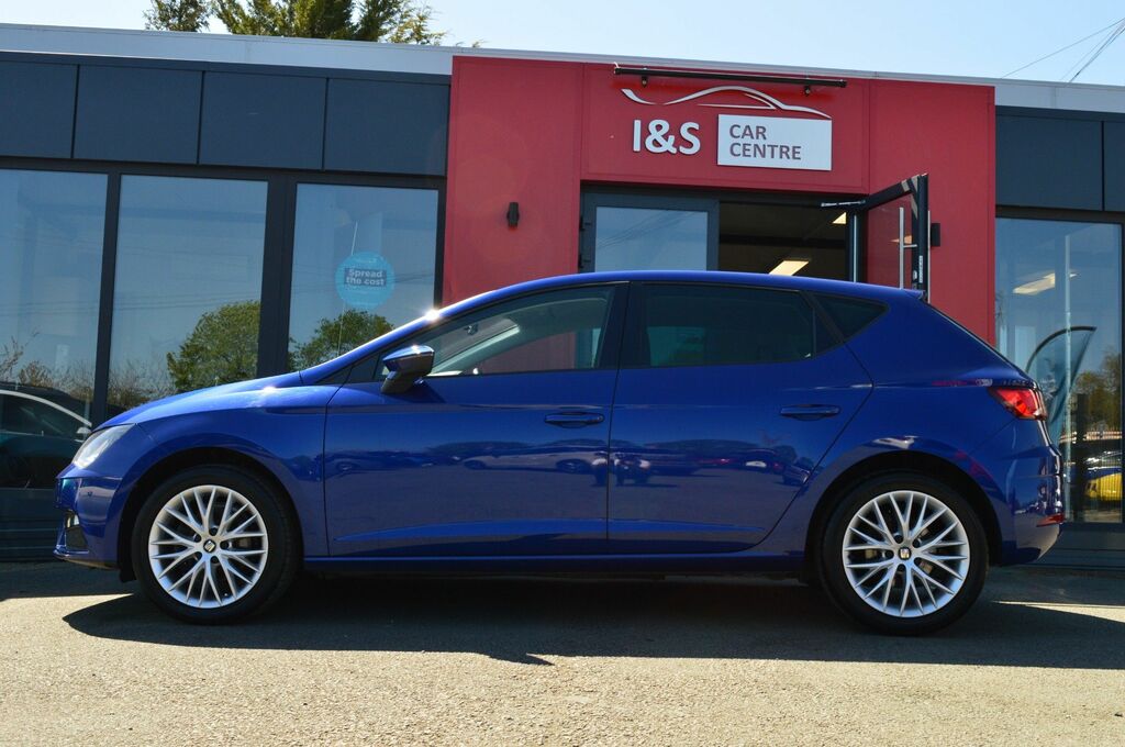 Seat Leon Tdi Se Dynamic Hatchback YM19CYF Blue #5