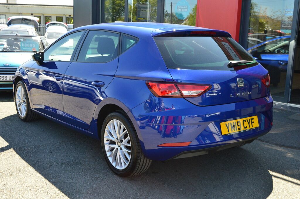 Seat Leon Tdi Se Dynamic Hatchback YM19CYF Blue #6