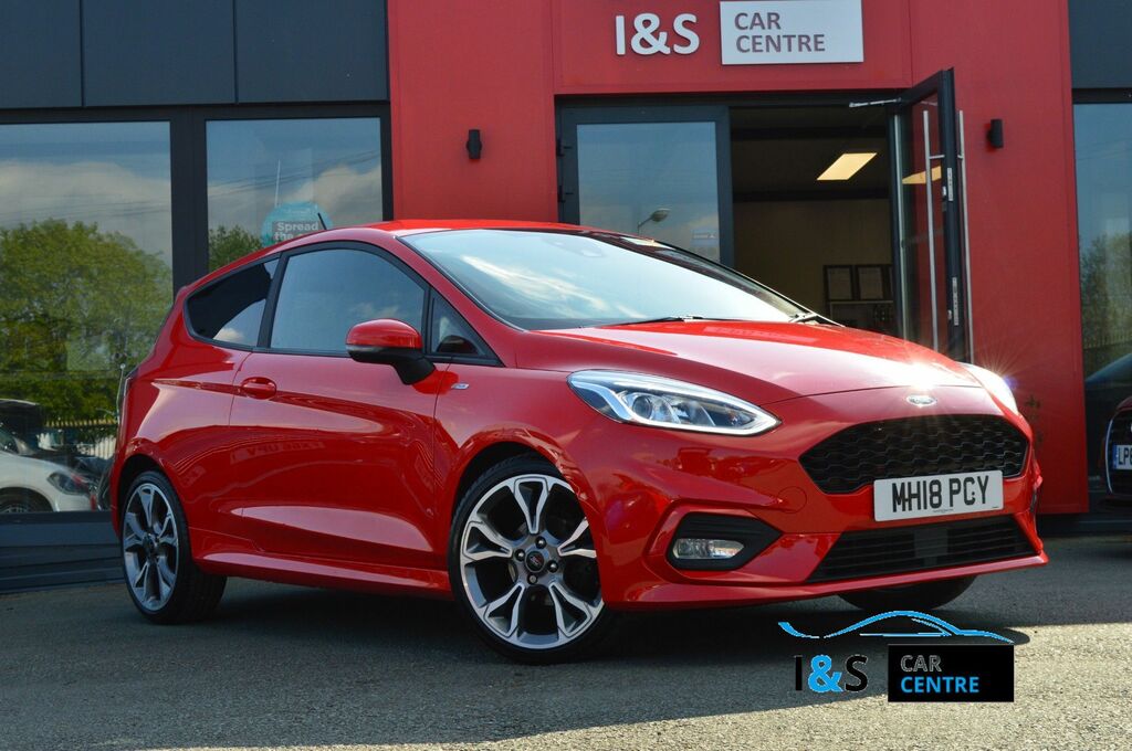 Ford Fiesta Ecoboost St-line Hatchback Red