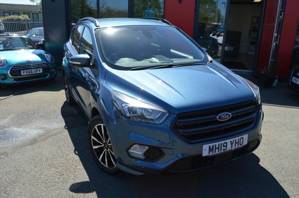 Ford Kuga Tdci St-line Suv MH19YHO Blue #2