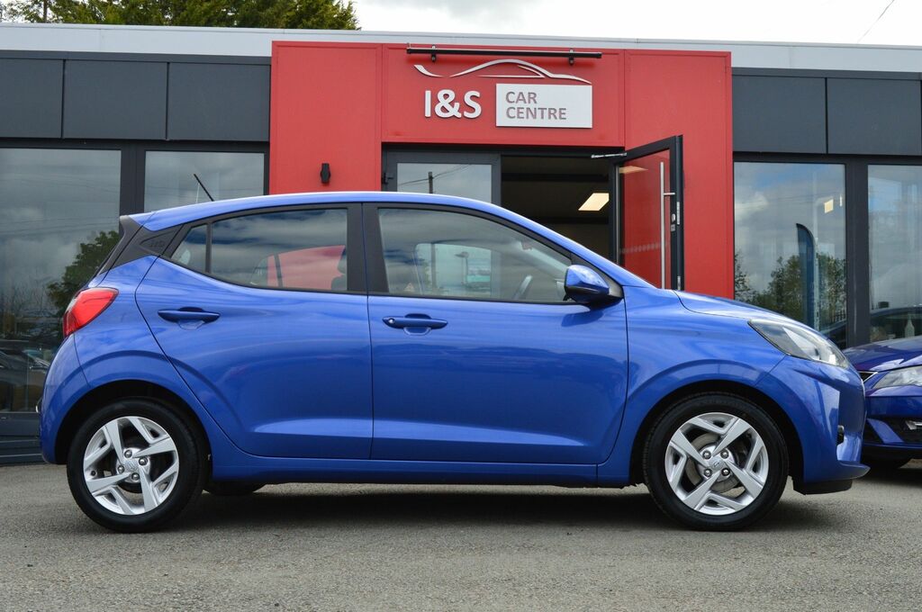 Hyundai I10 Se Connect Hatchback NX70WDT Blue #4