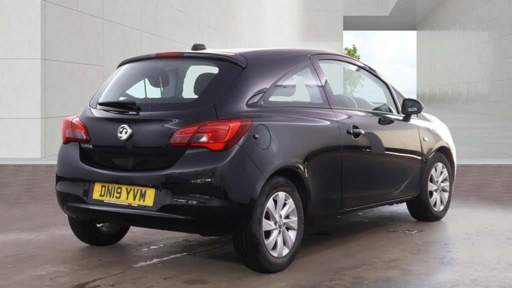 Vauxhall Corsa Ecotec Design Hatchback DN19YVM Black #4