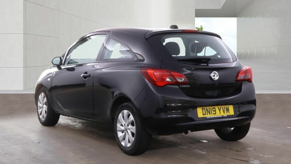 Vauxhall Corsa Ecotec Design Hatchback DN19YVM Black #3
