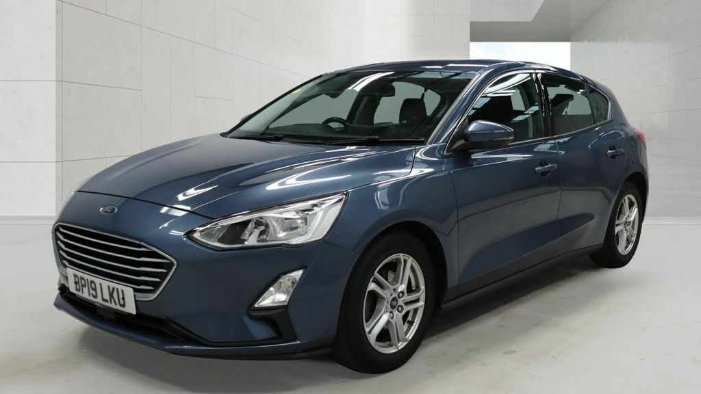 Ford Focus Ecoboost Zetec Hatchback BP19LKU Blue #2