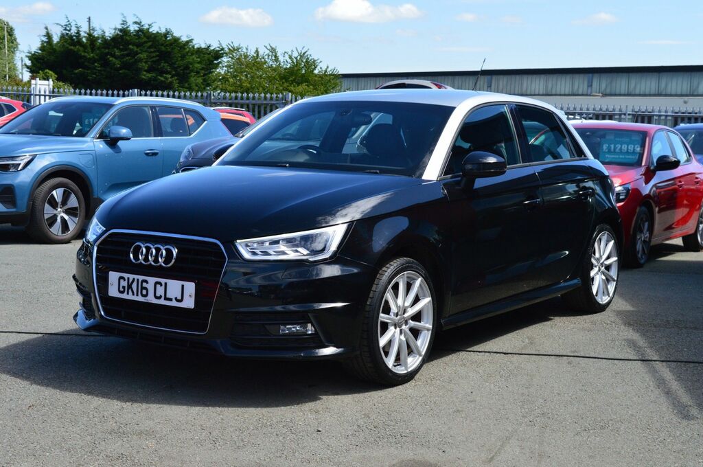 Audi A1 Tfsi S Line Sportback GK16CLJ Black #3