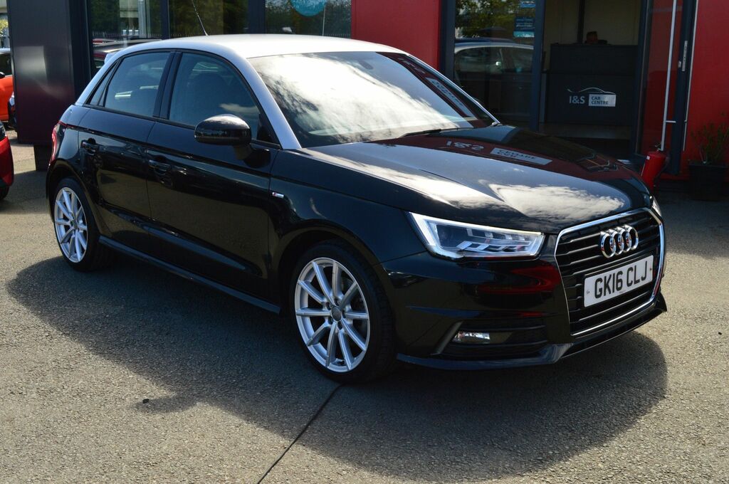 Audi A1 Tfsi S Line Sportback GK16CLJ Black #2